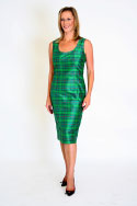 Shift Dress - Silk tartan (Hunting Ross)