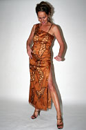 Dubai dress - Full length view